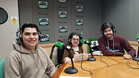 Miguel Guerra, Anabel Barroso y Jorge Trejo