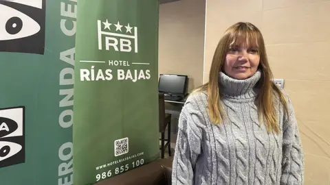 Irene Vilaboa, entrenadora del Lirón Teucro Encuentros Hotel Rías Bajas