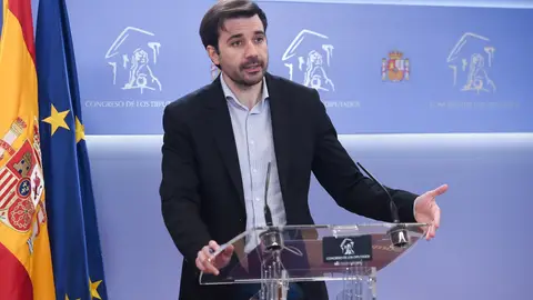 Javier Sánchez Serna, portavoz adjunto de Podemos Javier Sánchez Serna, portavoz adjunto de Podemos