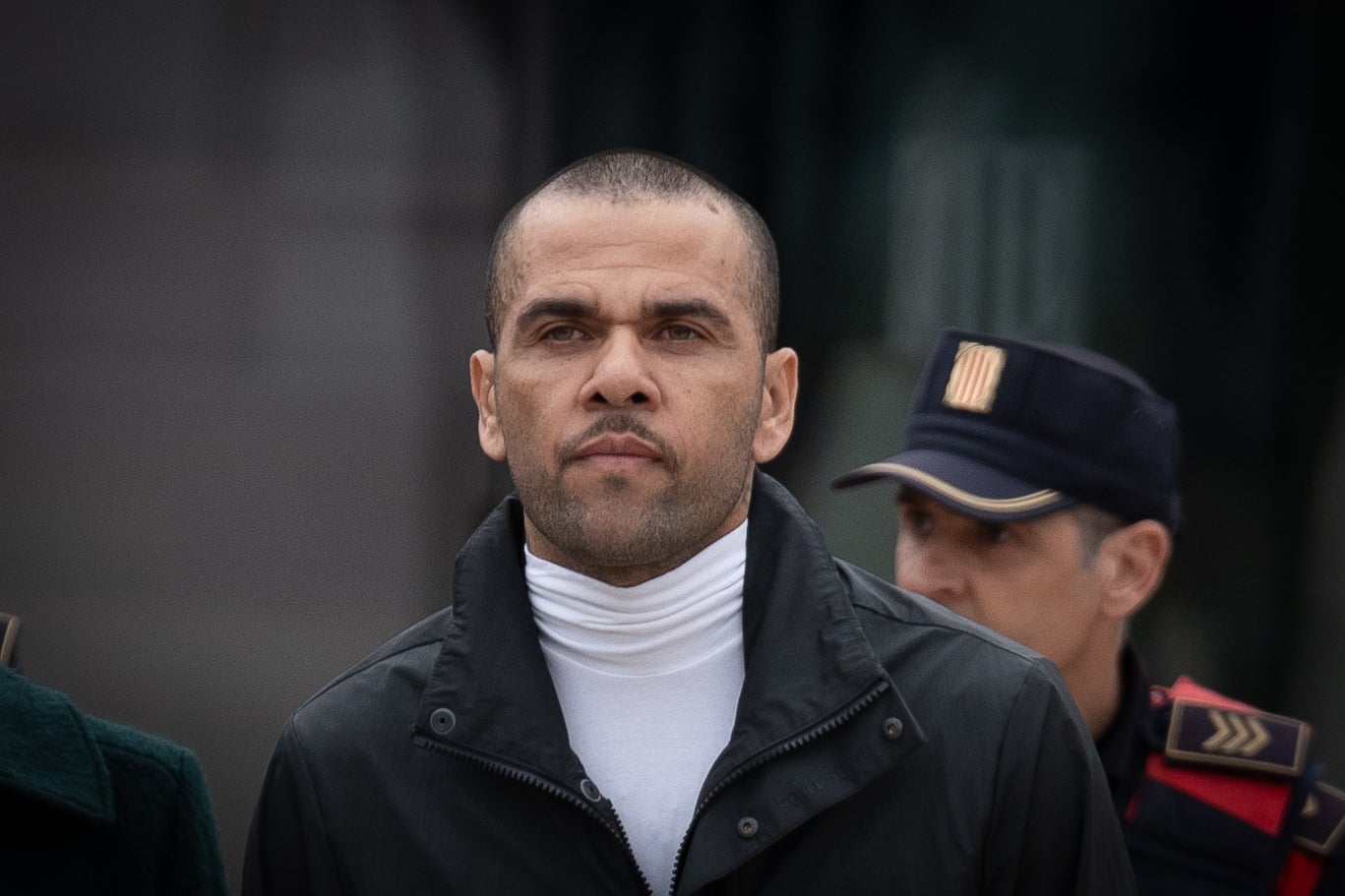 El exfutbolista Dani Alves a su salida de la cárcel de Can Brians, a 25 de marzo de 2024 El exfutbolista Dani Alves a su salida de la cárcel de Can Brians, a 25 de marzo de 2024