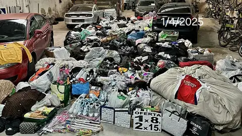 Oropesa destruye más de 12.000 artículos procedentes de la venta ambulante ilegal Oropesa destruye más de 12.000 artículos procedentes de la venta ambulante ilegal