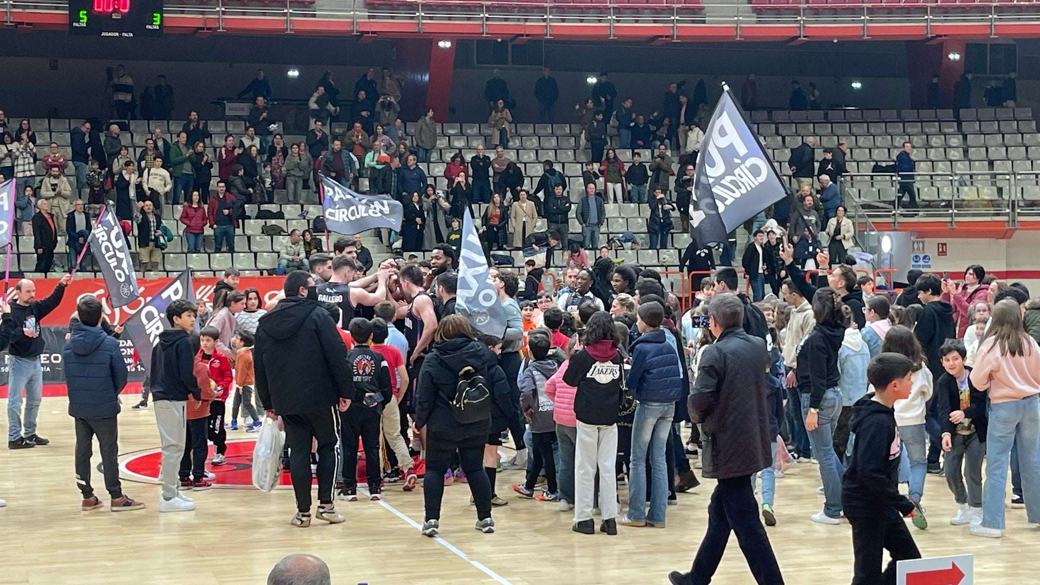 Fiesta de campeonato en el Palacio Fiesta de campeonato en el Palacio