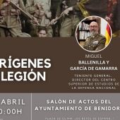 Conferencia Orígenes Legión Fundación Frax