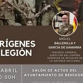 Conferencia Orígenes Legión Fundación Frax Conferencia Orígenes Legión Fundación Frax