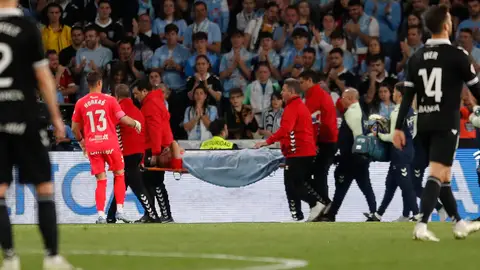 Cillessen, operado de urgencia tras su choque con Borja