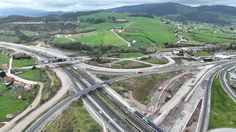 Obras del nudo de Torrelavega en las autovías A-67 y A-8 en Cantabria Obras del nudo de Torrelavega en las autovías A-67 y A-8 en Cantabria