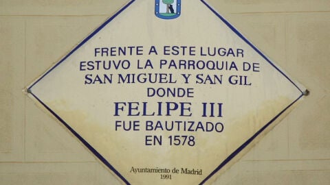 Placa de Felipe III
