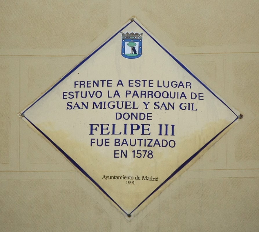 ¿Dónde bautizaron a Felipe III?