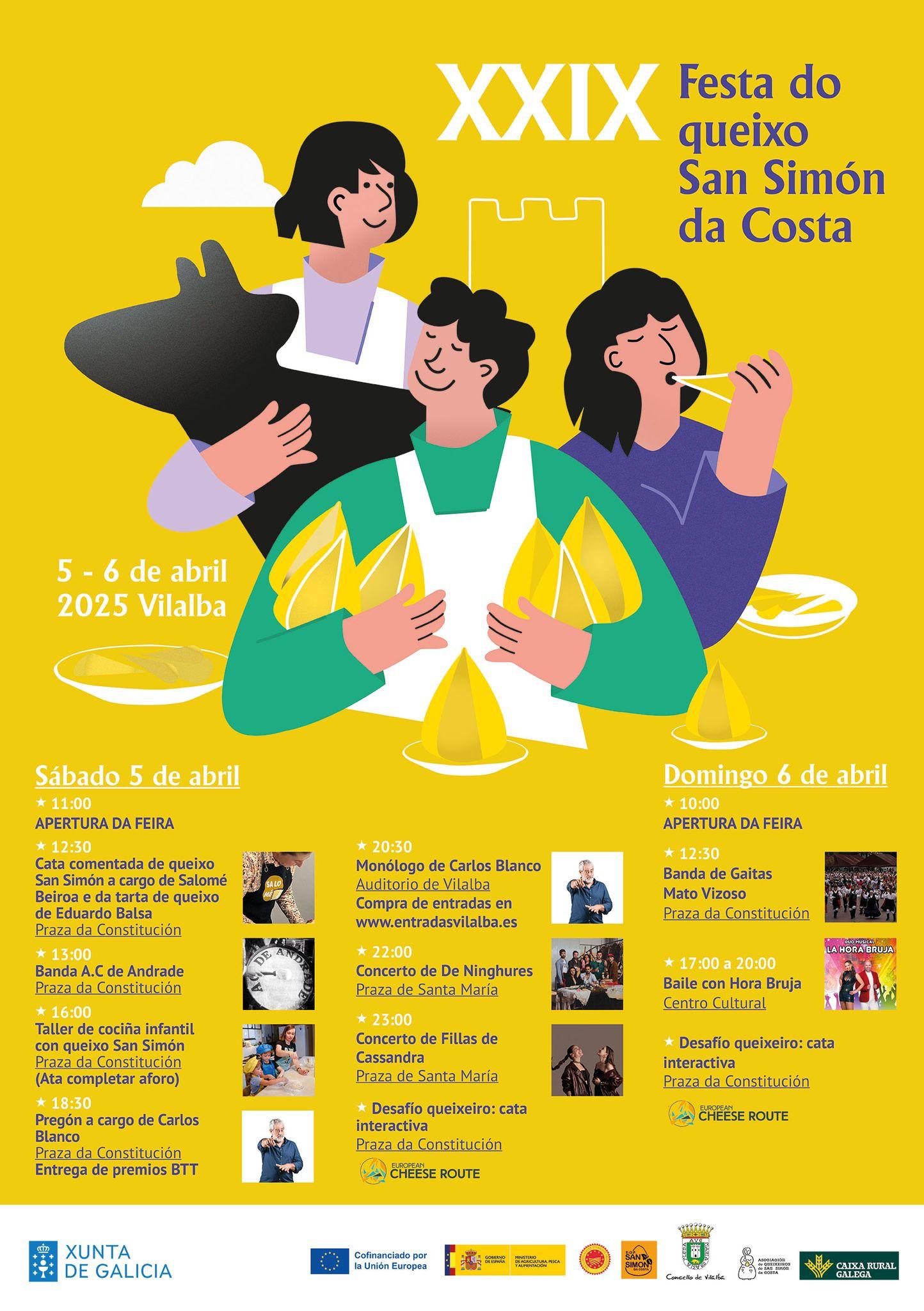 Vilalba celebra este fin de semana su Feira do Queixo de San Simón da Costa Vilalba celebra este fin de semana su Feira do Queixo de San Simón da Costa
