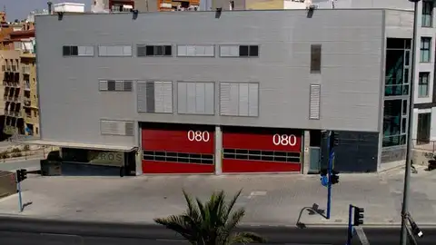 El parque Jesús González Soria en la calle Jaime II El parque Jesús González Soria en la calle Jaime II