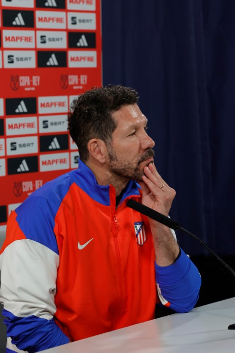 Simeone: "¿Fracaso? El que lo intenta no fracasa" Simeone: "¿Fracaso? El que lo intenta no fracasa"