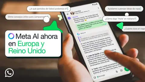 ¿Qué es ese Círculo Azul que ha aparecido en tu WhatsApp? Meta AI llega a Europa
