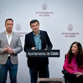 Bruno García, José Manuel Cossi y Nuria Álvarez