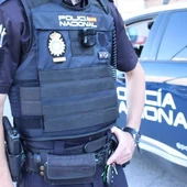 Un agente de la Policía Nacional en imagen de archivo Un agente de la Policía Nacional en imagen de archivo