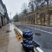 El concello de Santiago espera recepcionar la próxima semana la obra de la rúa do Pombal aunque se acometerán algunas mejoras en la acera 