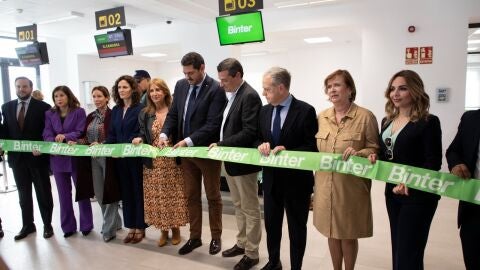 Inauguraci&oacute;n de los vuelos de Binter a Gran Canaria