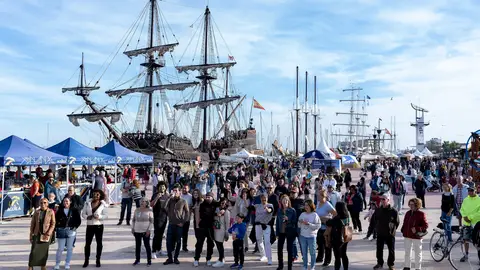 Los barcos de la Fundación Nao Victoria se preparan para participar en Escala a Castelló Los barcos de la Fundación Nao Victoria se preparan para participar en Escala a Castelló
