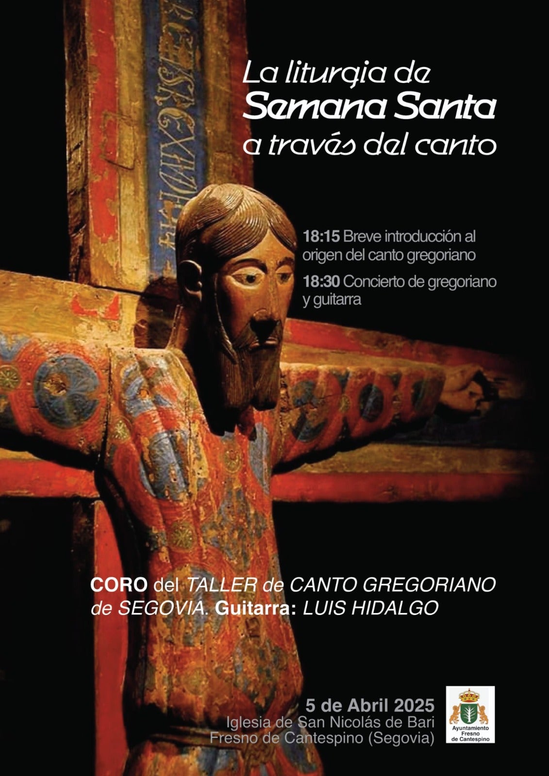 Fresno de Cantespino acoge un taller sobre la liturgia de Semana Santa a través del canto gregoriano Fresno de Cantespino acoge un taller sobre la liturgia de Semana Santa a través del canto gregoriano