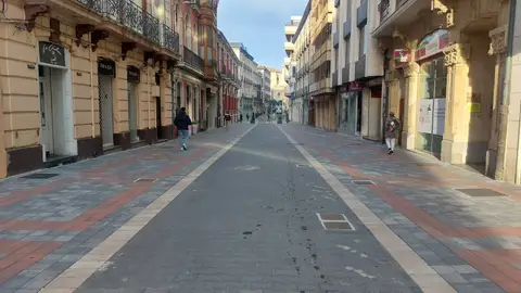 La Cámara de Comercio de Palencia contraria a la peatonalización de las calles Don Sancho y La Cestilla .