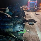 Fallece un hombre tras chocar con un caballo en la AP-66