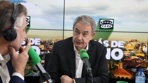 Zapatero con Alsina entrevista