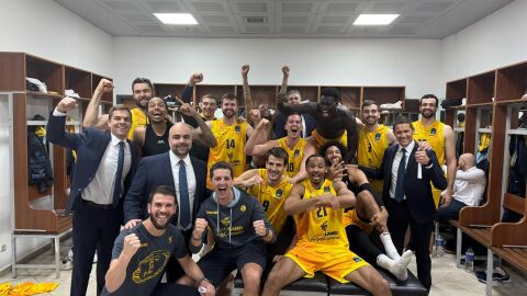 El Dreamland Gran Canaria celebra su pase a la final de Eurocup 