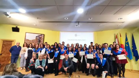 Acto de graduación en el Centro de FP de hostelería y turismo de Gijón Acto de graduación en el Centro de FP de hostelería y turismo de Gijón