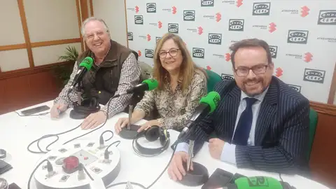 Sito Cantero, Consoli Romero y Javier Ruíz Sito Cantero, Consoli Romero y Javier Ruíz