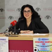 Marisol Illescas, concejal de Asuntos Sociales, del Ayuntamiento de Toledo.