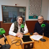 Mario González y César Rivera. Mario González y César Rivera.