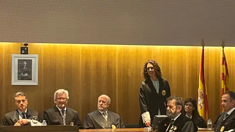 Marina Rodríguez toma posesión como presidenta de la Audiencia Provincial de Huesca Marina Rodríguez toma posesión como presidenta de la Audiencia Provincial de Huesca