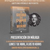 El escritor y periodista Miguel Ángel Santamaría presenta el libro "La guerra que cambió el mundo. Efemérides de la Segunda Guerra Mundial" 