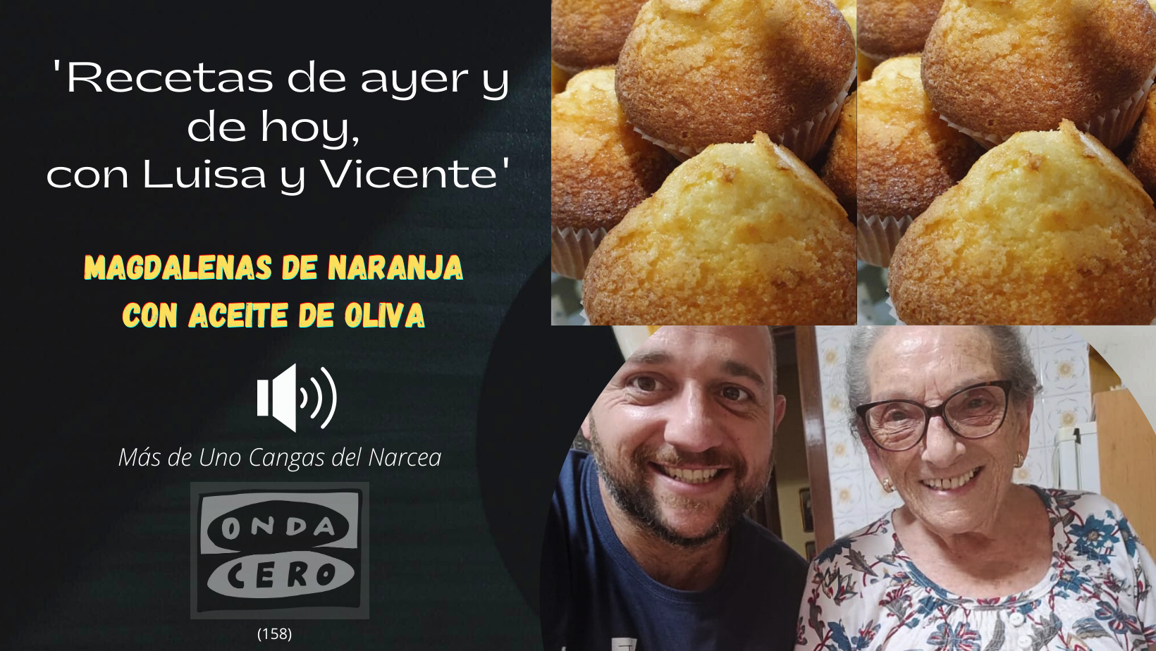 Magdalenas de naranja y aceite de oliva Magdalenas de naranja y aceite de oliva