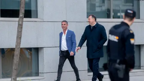 Luis Alberto Escolano a su llegada a la Audiencia Nacional, a 31 de marzo de 2025, en Madrid (España). Luis Alberto Escolano a su llegada a la Audiencia Nacional, a 31 de marzo de 2025, en Madrid (España).