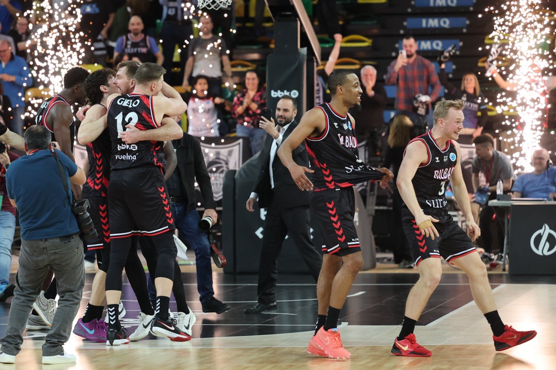 Bilbao estará en la final tras remontar 19 puntos Bilbao estará en la final tras remontar 19 puntos