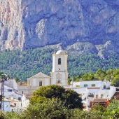Vista del casco antiguo de La Nucía