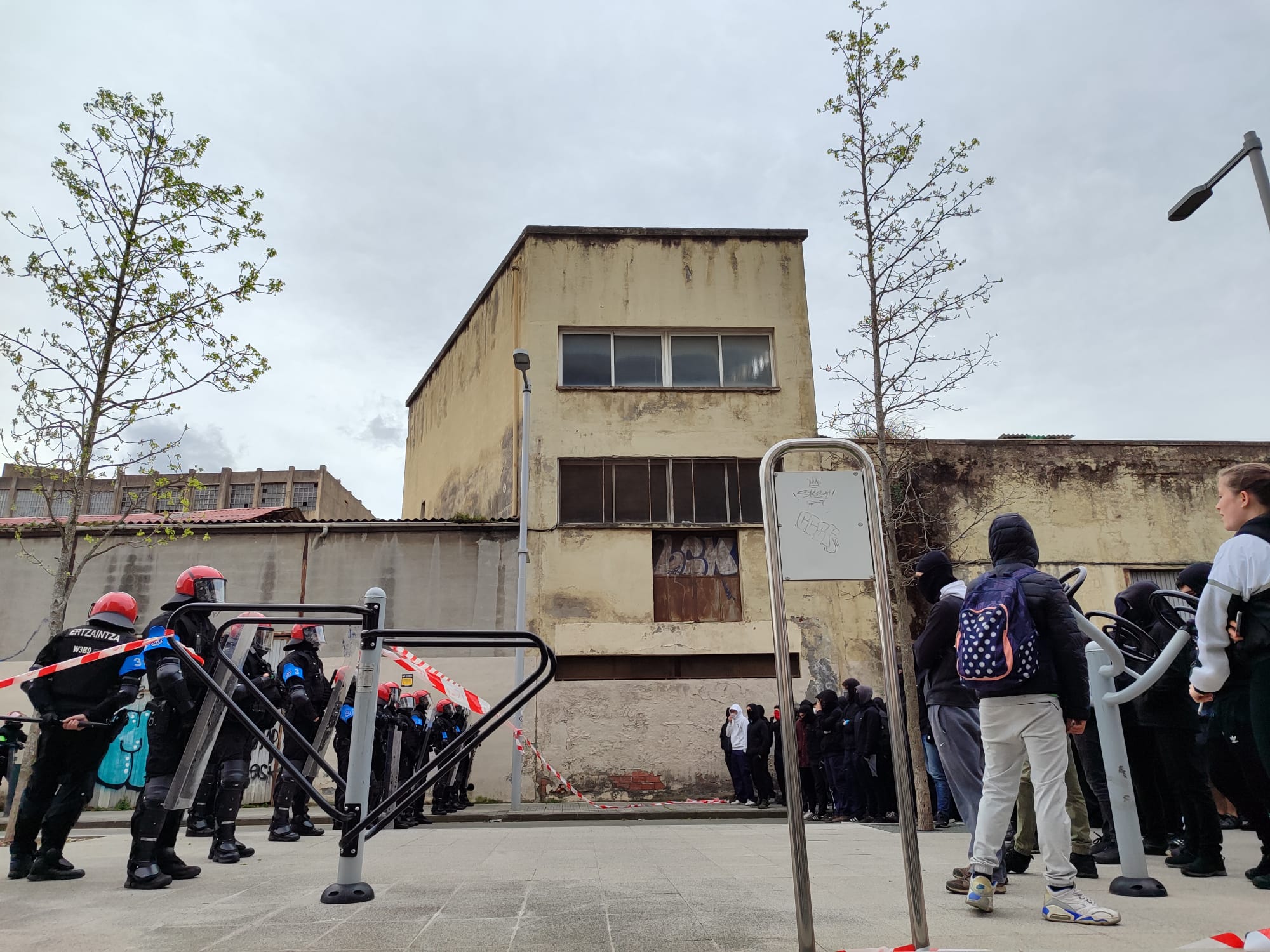 Ya no queda nadie en el gaztetxe de Bilbao Ya no queda nadie en el gaztetxe de Bilbao