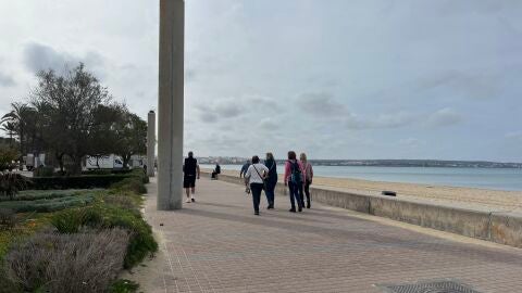Paseo de la Playa de Palma (Mallorca). 