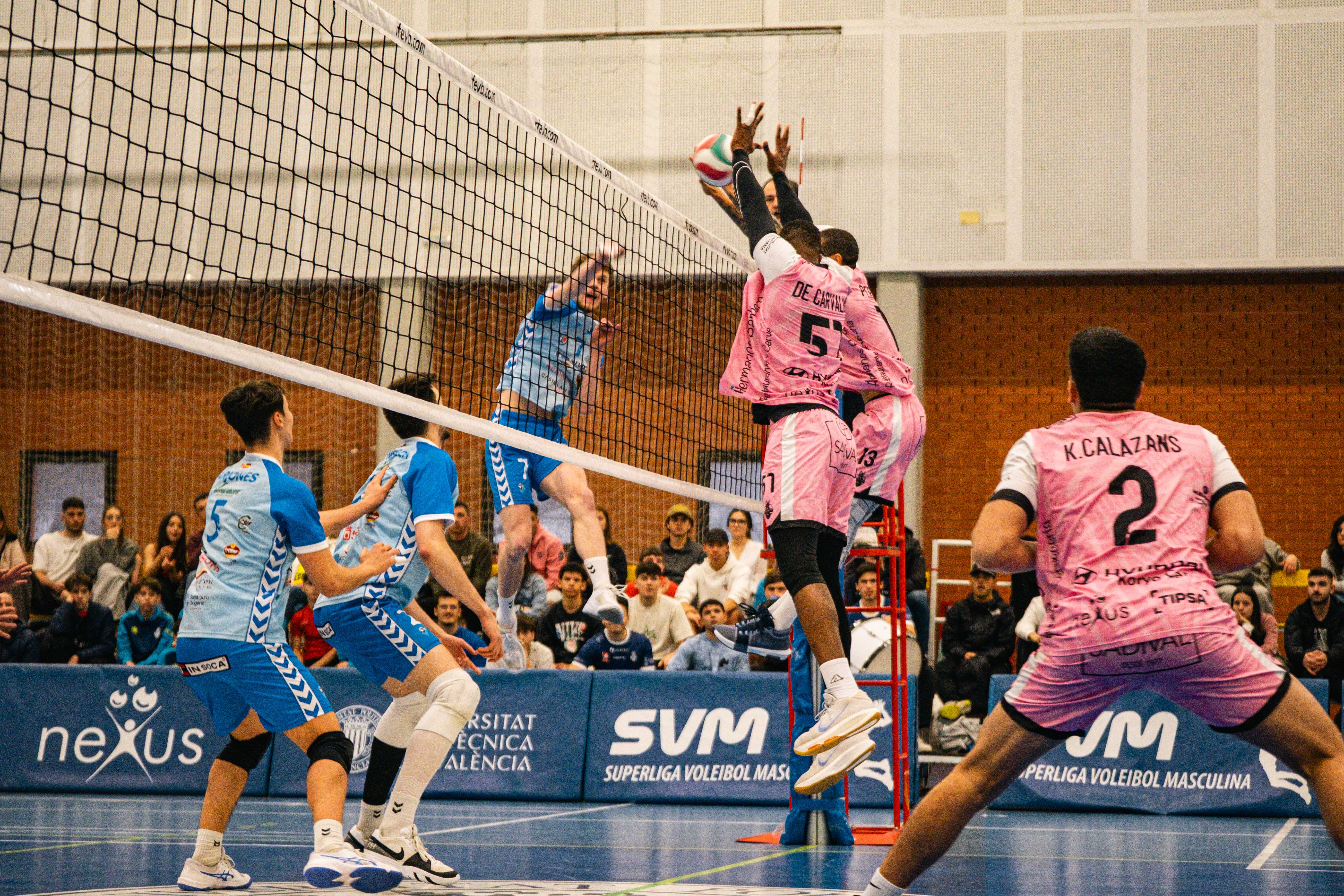 La semifinal entre UPV Léleman Conqueridor y Grupo Herce Soria arranca en València La semifinal entre UPV Léleman Conqueridor y Grupo Herce Soria arranca en València