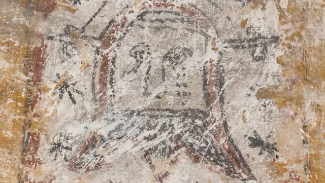 Hallan unas pinturas murales del siglo XVI en el Convento de Santa Clara, Pontevedra Hallan unas pinturas murales del siglo XVI en el Convento de Santa Clara, Pontevedra