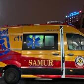 Imagen de archivo de una ambulancia del SAMUR 