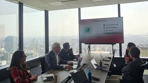 El Centro de Supercomputación de Extremadura exhibe su potencial y refuerza su proyección en una feria en Japón El Centro de Supercomputación de Extremadura exhibe su potencial y refuerza su proyección en una feria en Japón