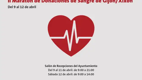II maratón de sangre de Gijón II maratón de sangre de Gijón