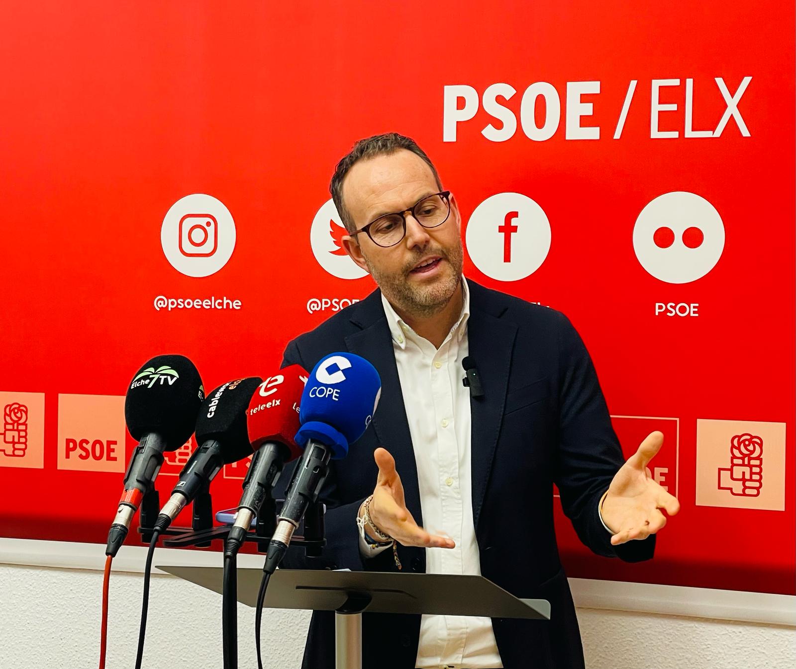 El PSOE de Elche pide al pleno municipal posicionarse en contra de los aranceles impuestos por EEUU El PSOE de Elche pide al pleno municipal posicionarse en contra de los aranceles impuestos por EEUU