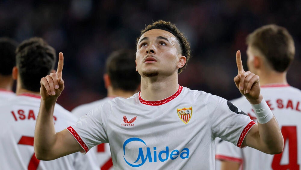 Rubén Vargas, extremo izquierdo del Sevilla Fútbol Club
