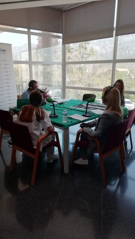 Un momento del programa desde Vithas Aguas Vivas