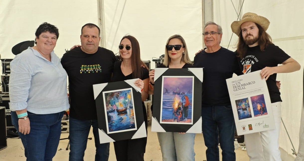 Los reyes Moro y Cristiano 2025 de la Vila Joiosa presentan 'Preludio de Un Desembarco Genial', una edición limitada de litografías de Evaristo Alguacil Los reyes Moro y Cristiano 2025 de la Vila Joiosa presentan 'Preludio de Un Desembarco Genial', una edición limitada de litografías de Evaristo Alguacil