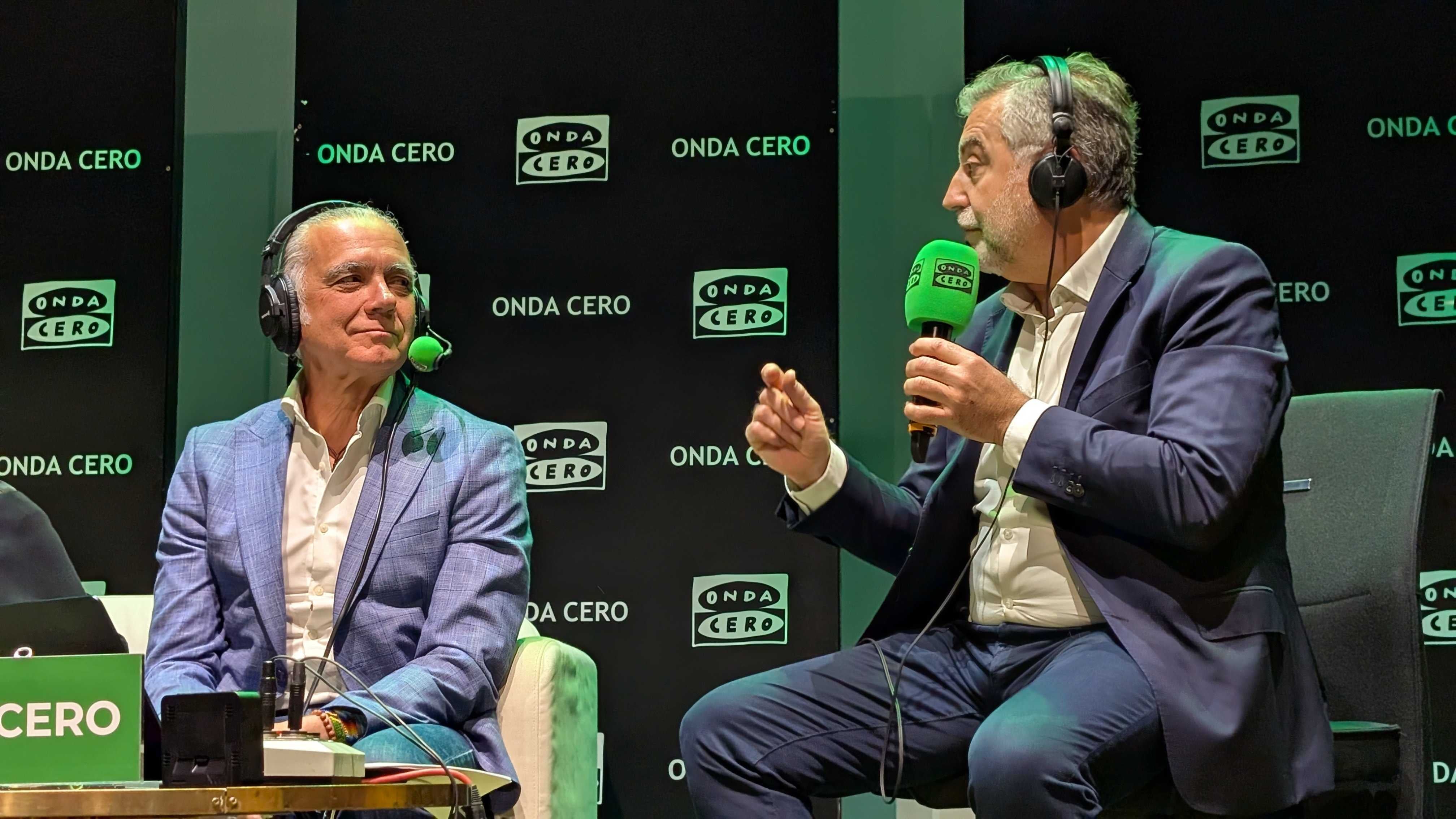 Juan Ramón Lucas, durante su intervención en el 10º aniversario de Más de uno Juan Ramón Lucas, durante su intervención en el 10º aniversario de Más de uno