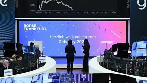 Imagen de la bolsa de Franckfurt Imagen de la bolsa de Franckfurt