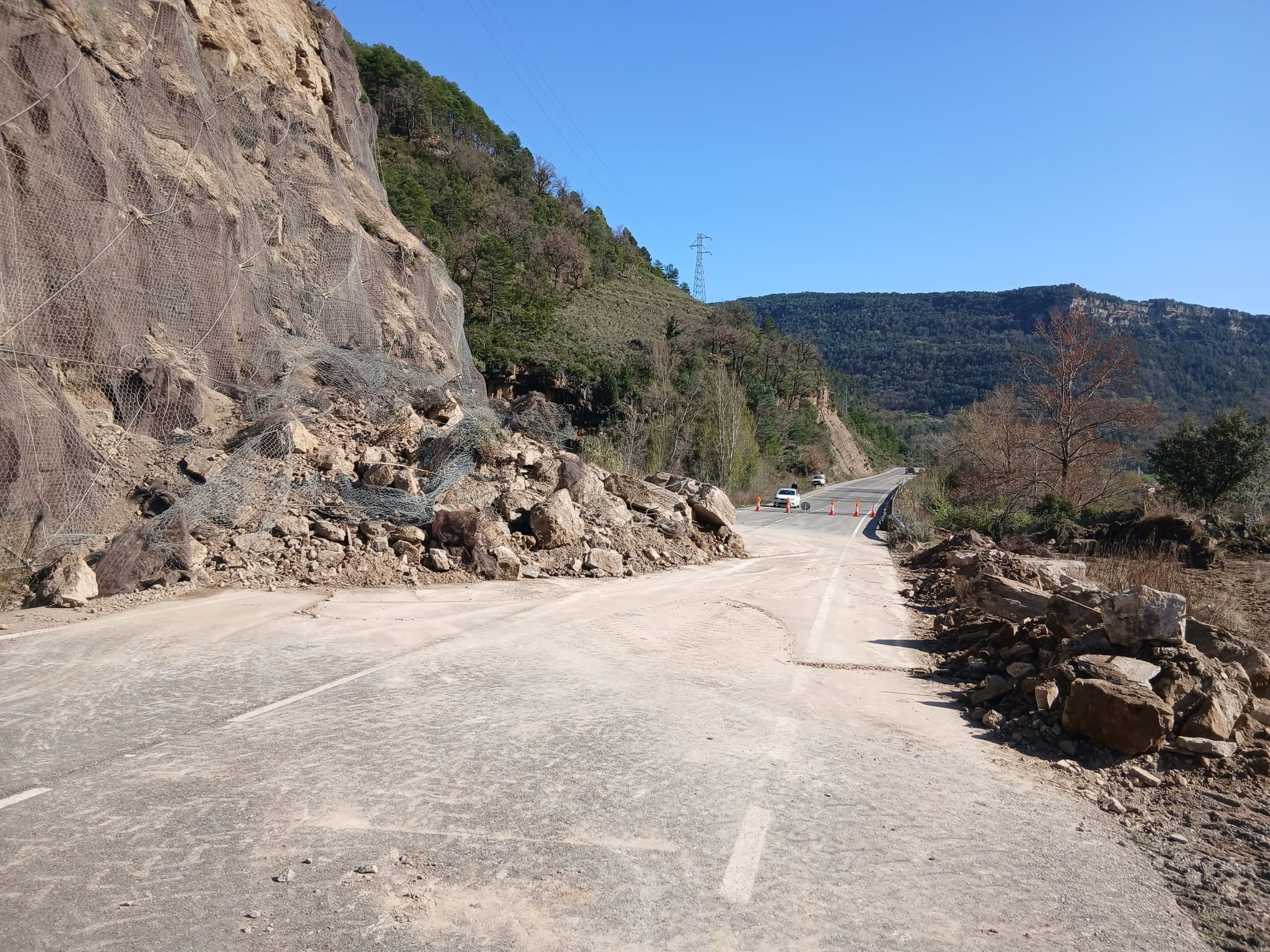 La A-139 en Santaliestra sigue sin fecha de apertura La A-139 en Santaliestra sigue sin fecha de apertura